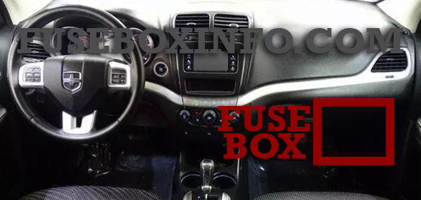 2015 dodge journey fuse box location