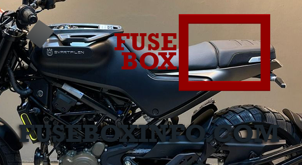 Husqvarna Svartpilen 200 2023 Fuse Box Fuse Box Info Location Diagram
